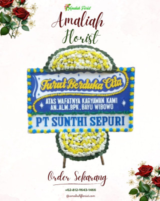 Papan Bunga Duka di Tiban Baru