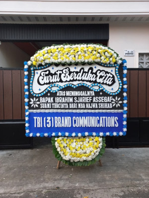 Papan Bunga Duka di Tiban Baru